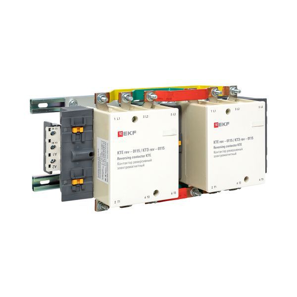 Контактор КТЭ реверсивный 115А 380В 2NO EKF ctr-b-r-115-380