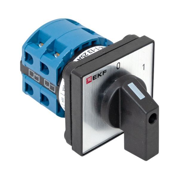 Переключатель кулачковый ПК-1-13 3П 25А "0-1" EKF pk-1-13-25