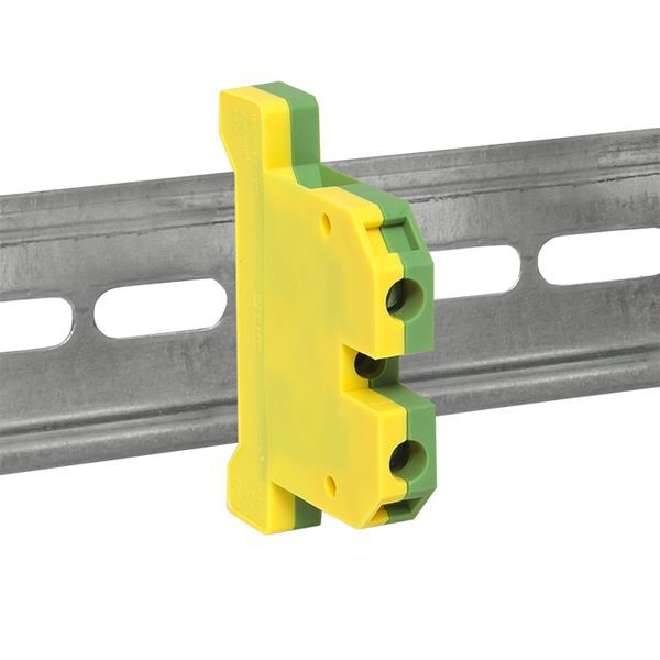 Колодка клеммная ЕК-6/40 JXB земля цвет желто-зеленый