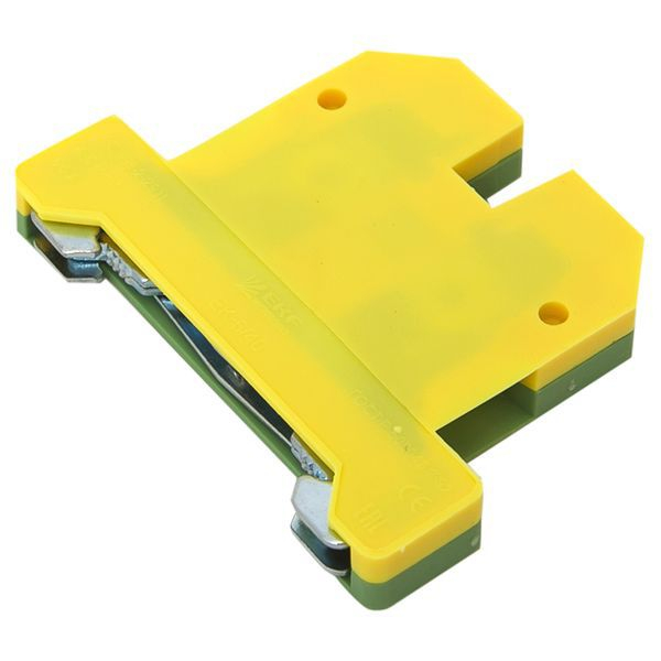 Колодка клеммная ЕК-6/40 JXB земля цвет желто-зеленый