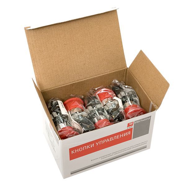 Кнопка BC42 грибок кр. NC EKF xb2-bc42