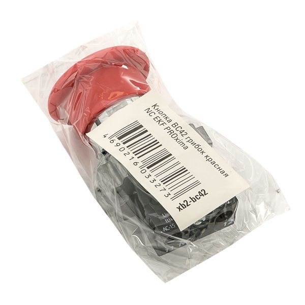 Кнопка BC42 грибок кр. NC EKF xb2-bc42