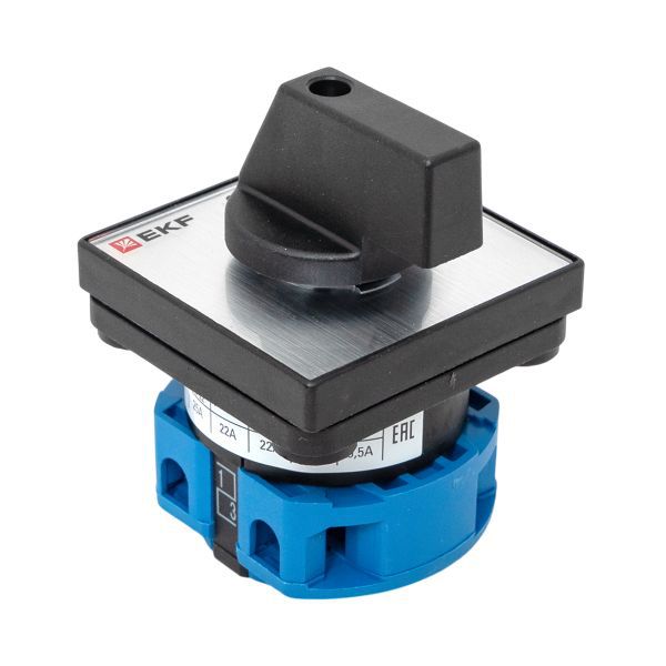 Переключатель кулачковый ПК-1-11 1П 25А "0-1" EKF pk-1-11-25