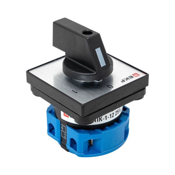 Переключатель кулачковый ПК-1-12 2П 25А "0-1" EKF pk-1-12-25