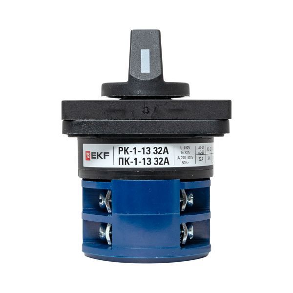 Переключатель кулачковый ПК-1-13 3П 32А "0-1" EKF pk-1-13-32