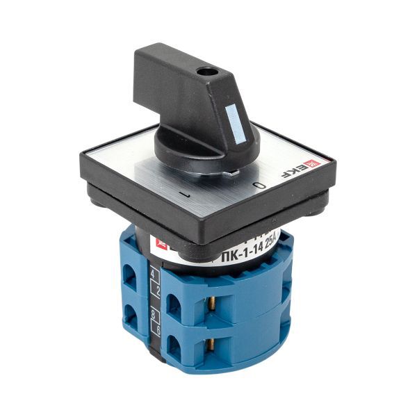 Переключатель кулачковый ПК-1-14 4П 25А "0-1" EKF pk-1-14-25
