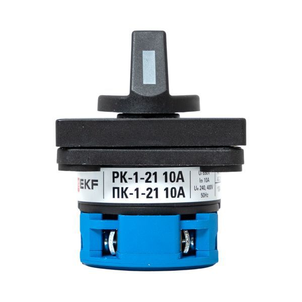 Переключатель кулачковый ПК-1-21 1П 10А "1-0-2" EKF pk-1-21-10