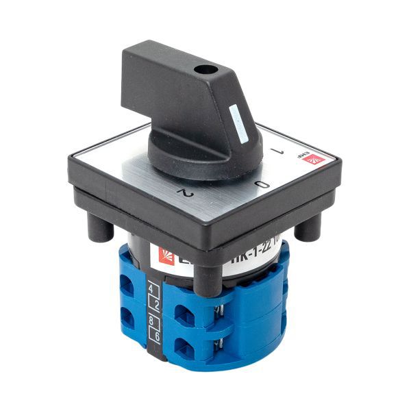 Переключатель кулачковый ПК-1-22 2П 10А "1-0-2" EKF pk-1-22-10