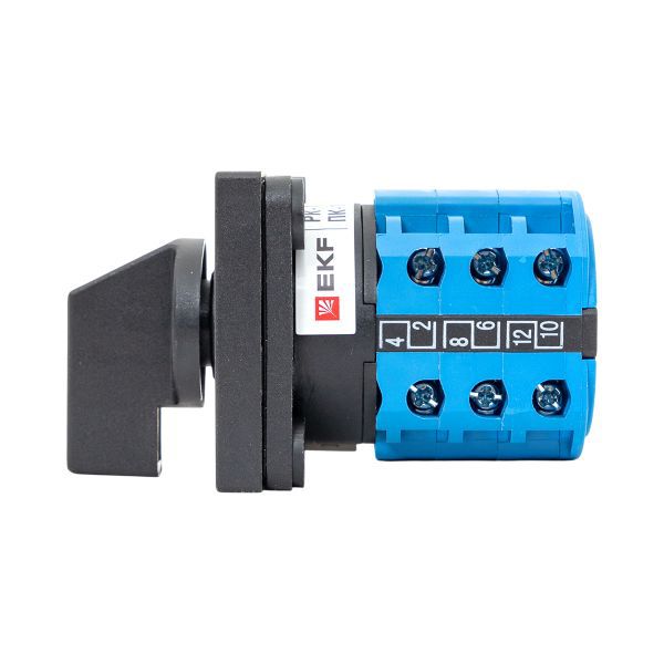 Переключатель кулачковый ПК-1-23 3П 10А "1-0-2" EKF pk-1-23-10
