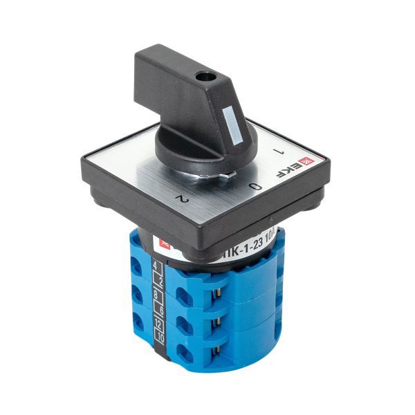 Переключатель кулачковый ПК-1-23 3П 10А "1-0-2" EKF pk-1-23-10