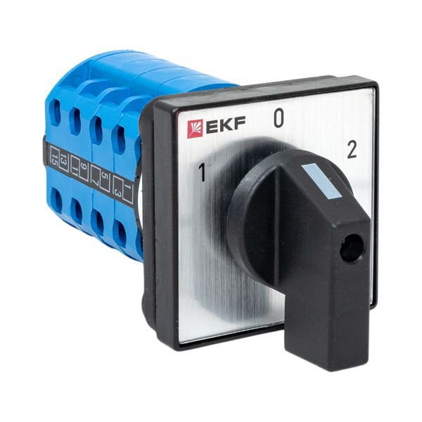 Переключатель кулачковый ПК-1-23 3П 63А "1-0-2" EKF pk-1-23-63