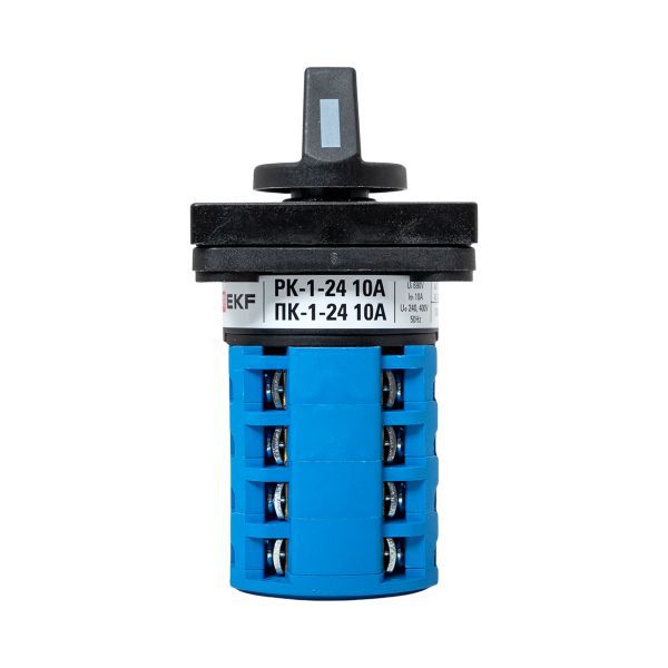 Переключатель кулачковый ПК-1-23 3П 63А "1-0-2" EKF pk-1-23-63