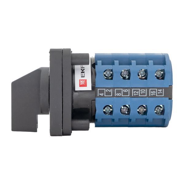 Переключатель кулачковый ПК-1-24 4П 10А "1-0-2" EKF pk-1-24-10