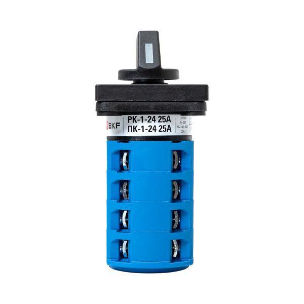 Переключатель кулачковый ПК-1-24 4П 25А "1-0-2" EKF pk-1-24-25