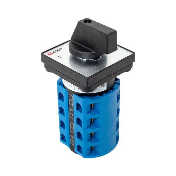 Переключатель кулачковый ПК-1-24 4П 25А "1-0-2" EKF pk-1-24-25