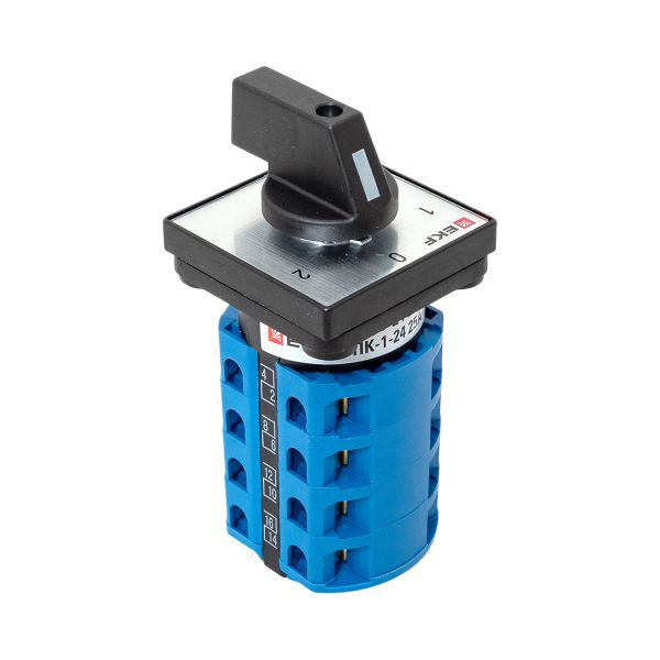 Переключатель кулачковый ПК-1-24 4П 25А "1-0-2" EKF pk-1-24-25