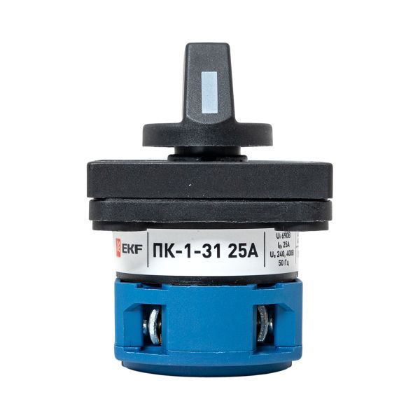 Переключатель кулачковый ПК-1-31 1П 25А "1-2" EKF pk-1-31-25