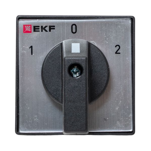 Переключатель кулачковый ПК-1-43 3П 10А "1-0-2" EKF pk-1-43-10