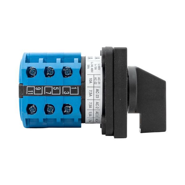 Переключатель кулачковый ПК-1-43 3П 10А "1-0-2" EKF pk-1-43-10