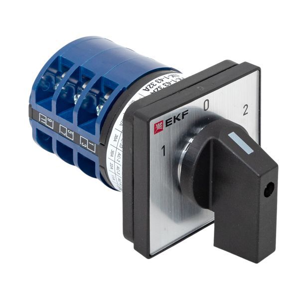 Переключатель кулачковый ПК-1-43 3П 32А "1-0-2" EKF pk-1-43-32