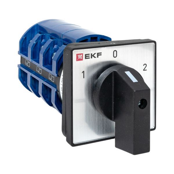 Переключатель кулачковый ПК-1-43 3П 63А "1-0-2" EKF pk-1-43-63