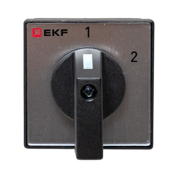 Переключатель кулачковый ПК-1-52 2П 10А "1-2" EKF pk-1-52-10