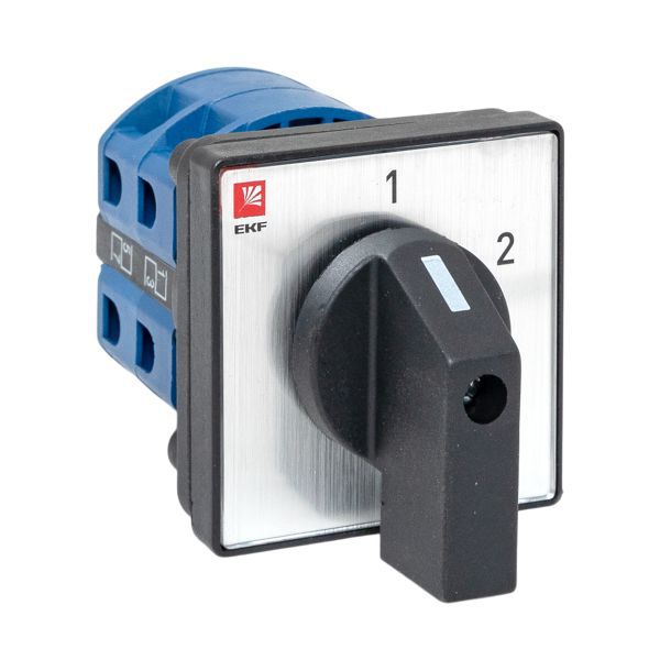 Переключатель кулачковый ПК-1-52 2П 25А "1-2" EKF pk-1-52-25