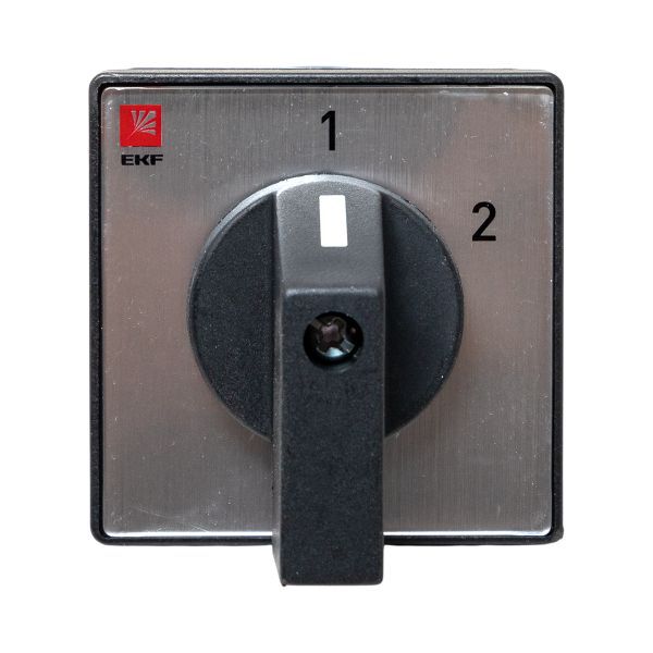 Переключатель кулачковый ПК-1-52 2П 25А "1-2" EKF pk-1-52-25