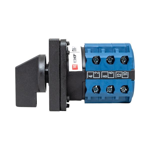 Переключатель кулачковый ПК-1-53 3П 10А "1-2" EKF pk-1-53-10