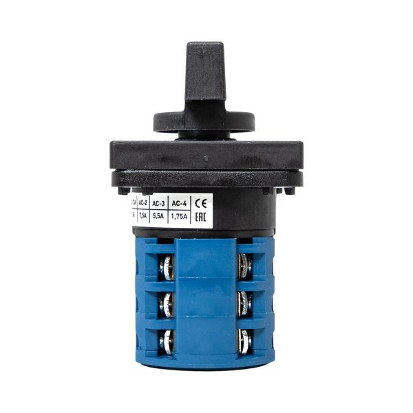 Переключатель кулачковый ПК-1-53 3П 10А "1-2" EKF pk-1-53-10