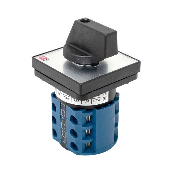 Переключатель кулачковый ПК-1-53 3П 10А "1-2" EKF pk-1-53-10