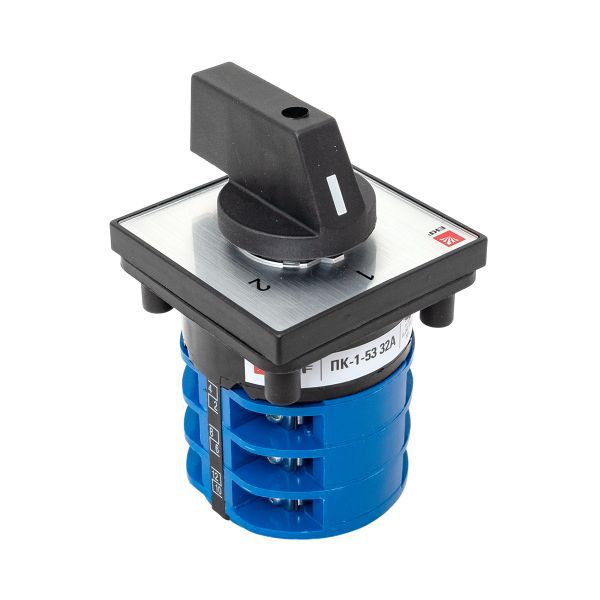 Переключатель кулачковый ПК-1-53 3П 32А "1-2" EKF pk-1-53-32
