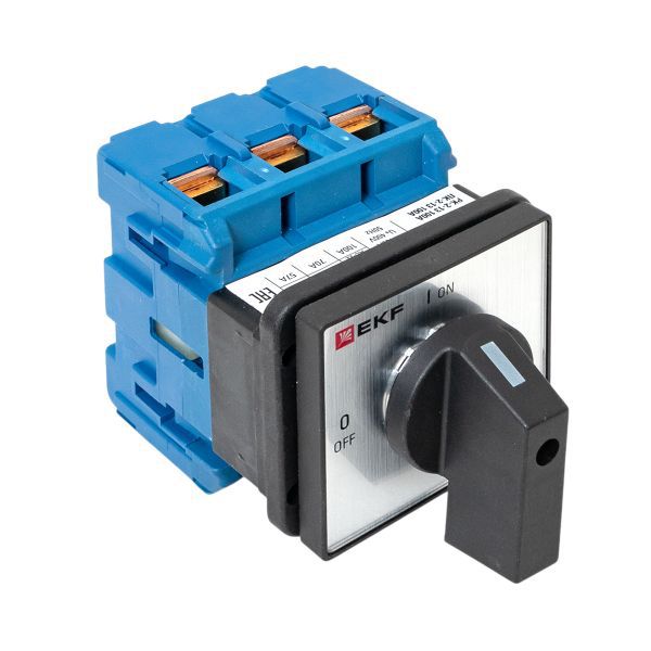 Переключатель кулачковый ПК-2-13 3П 100А "ВКЛ-ВЫКЛ" EKF pk-2-13-100