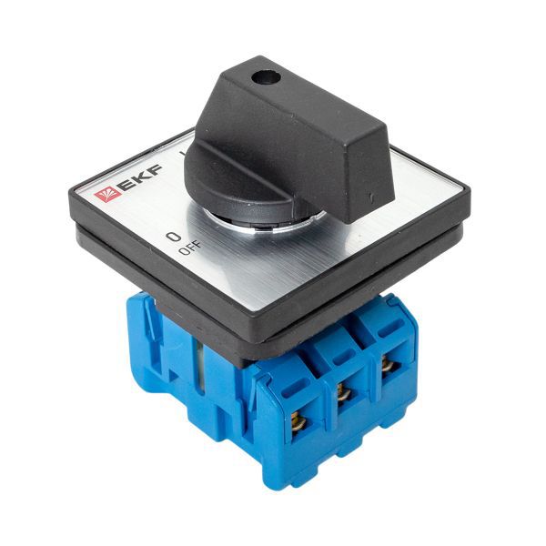 Переключатель кулачковый ПК-2-13 3П 25А "ВКЛ-ВЫКЛ" EKF pk-2-13-25