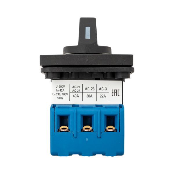 Переключатель кулачковый ПК-2-13 3П 40А "ВКЛ-ВЫКЛ" EKF pk-2-13-40