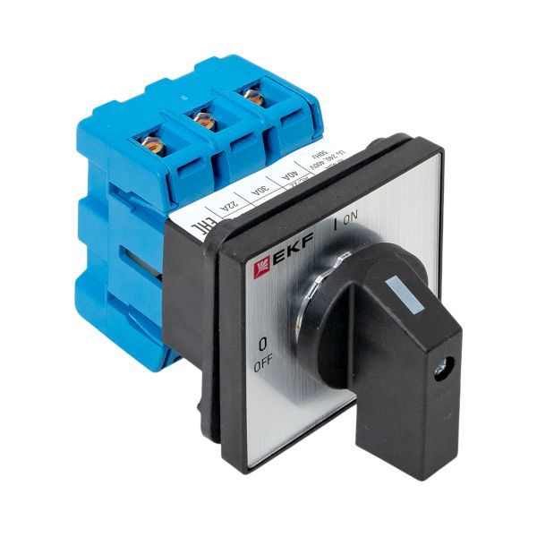 Переключатель кулачковый ПК-2-13 3П 40А "ВКЛ-ВЫКЛ" EKF pk-2-13-40