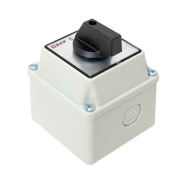 Переключатель кулачковый ПК-3-13 3П 25А "ВКЛ-ВЫКЛ" IP54 EKF pk-3-13-25