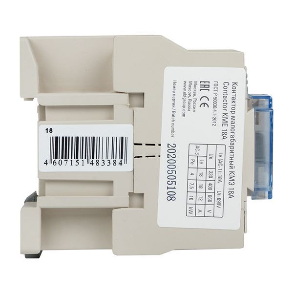 Контактор КМЭ 18А 220В 1NO EKF ctr-s-18-220