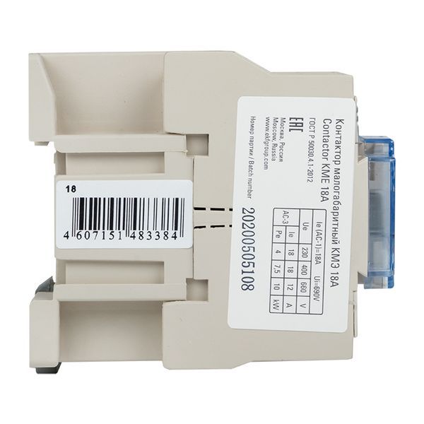 Контактор КМЭ 18А 380В 1NO EKF ctr-s-18-380