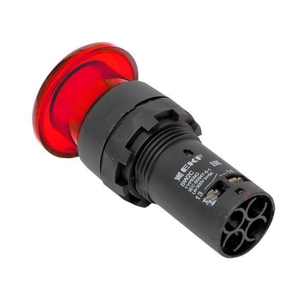 Кнопка SW2C-MD гриб красн. EKF sw2c-md-rr