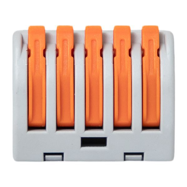 Клемма СМК-415 с рычагом 5 отверстий 0.08-2.5кв.мм (уп.100шт.) PROxima EKF plc-smk-415