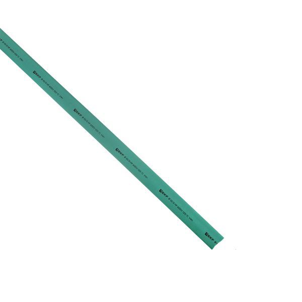 Трубка термоусадочная ТУТ нг 10/5 зел. (уп.100м) EKF tut-10-j