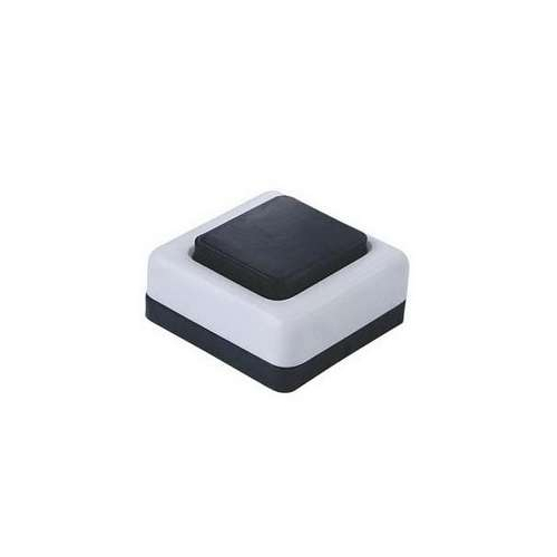 Кнопка звонка бел. корп. черн. кнопка БЕЛТИЗ А1-0.4-001