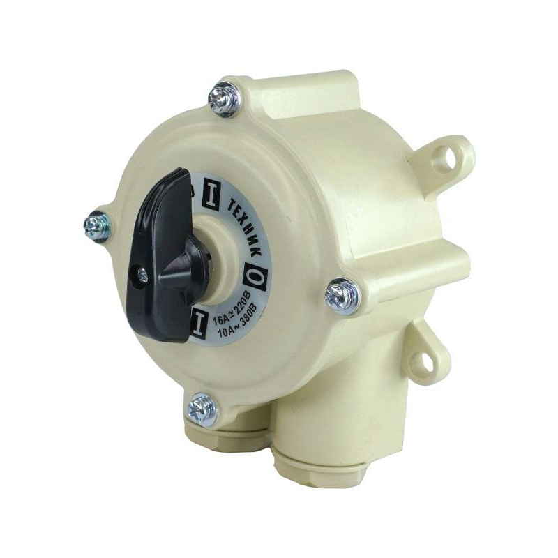 Выключатель пакетный ПВ2-16А в пл. корп. IP56 Электротехник ET001802