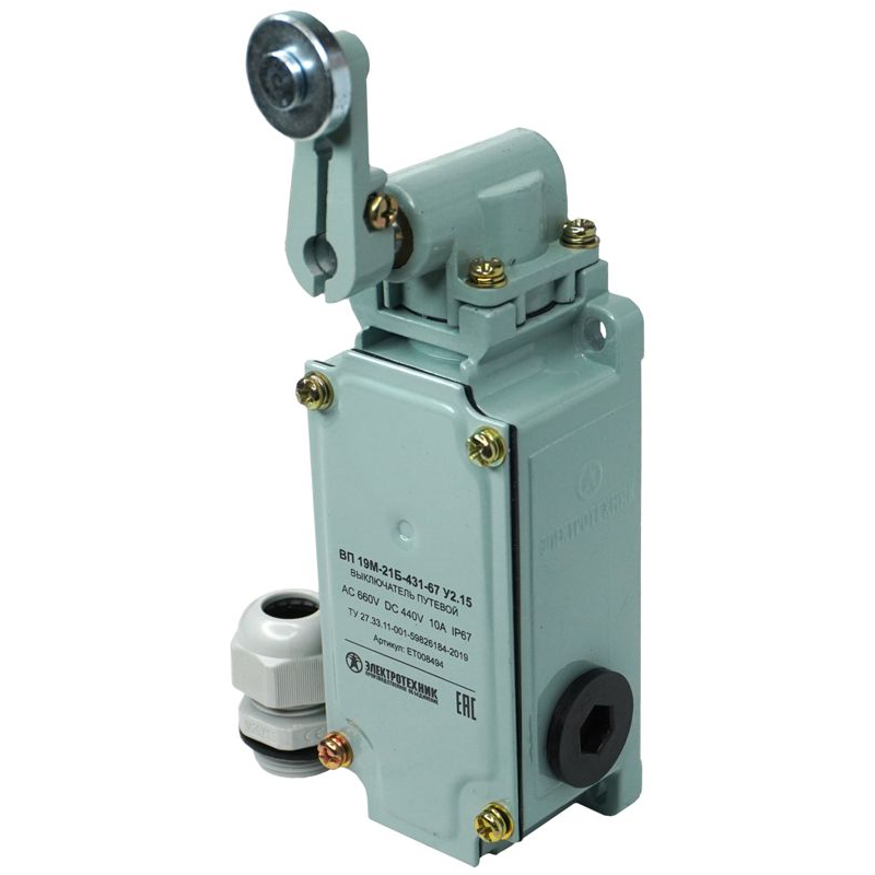 Выключатель конечн. ВП 19М-21Б-431-67 У2.15 Электротехник ET008494