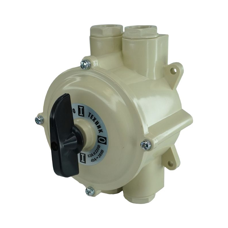 Выключатель пакетный ПВ 2-63 М1 пл. 56 (63А пластмассовый корпус IP56) Электротехник ET008517