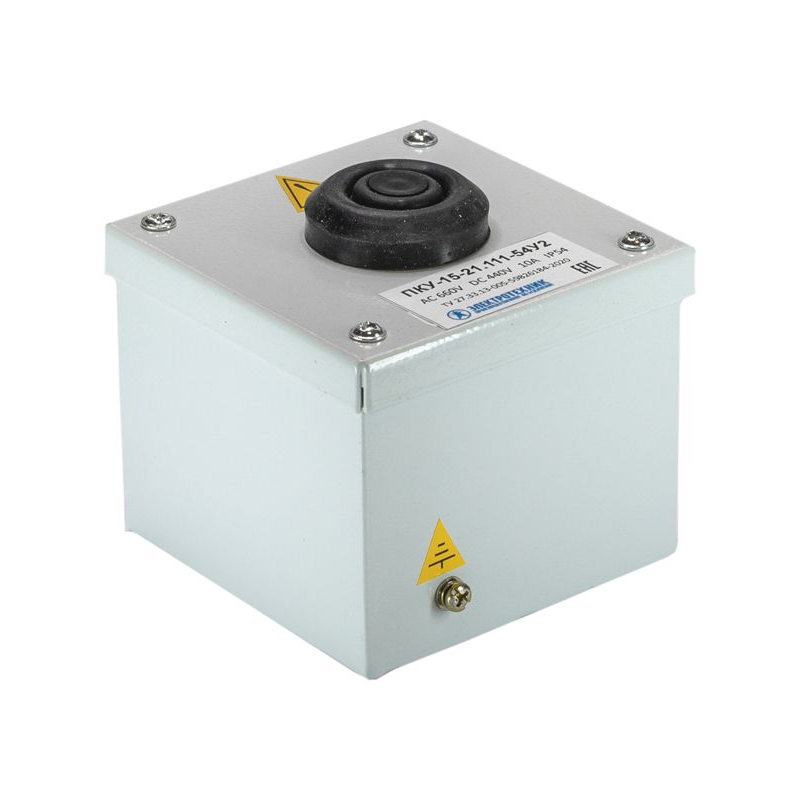 Пост кнопочный ПКУ 15-21.111-54 У2 (КЕ081/2 (1з+1р) черн.+PG-13.5) Электротехник ET054440