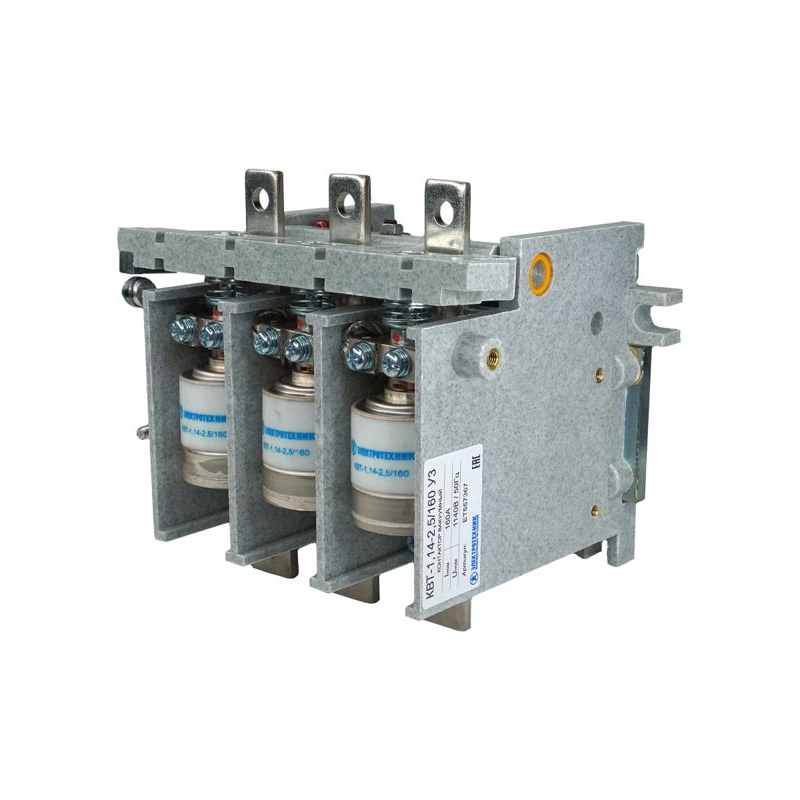 Контактор вакуумный КВТ-1.14-2.5/160 У3 380В 2з+2р нереверсивный без реле Электротехник ET557367