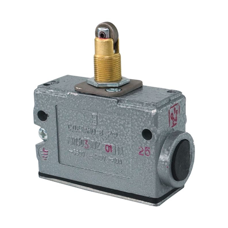 Микровыключатель МП 1303 УХЛ3 исп.01 IP54 толкатель с продол. расположением ролика комбинир. винт Электротехник ET002056