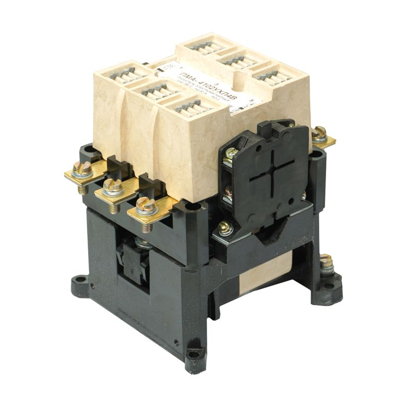 Пускатель электромагнитный ПМА-4102 220В 2з+2р 63А нереверс. без реле IP00 Электротехник ET001937